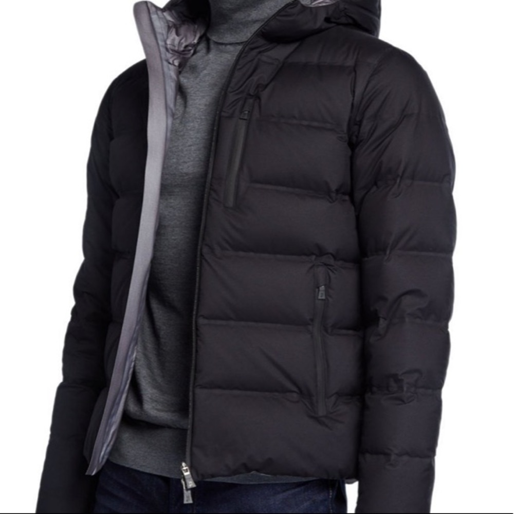Herno hooded puffer jacket